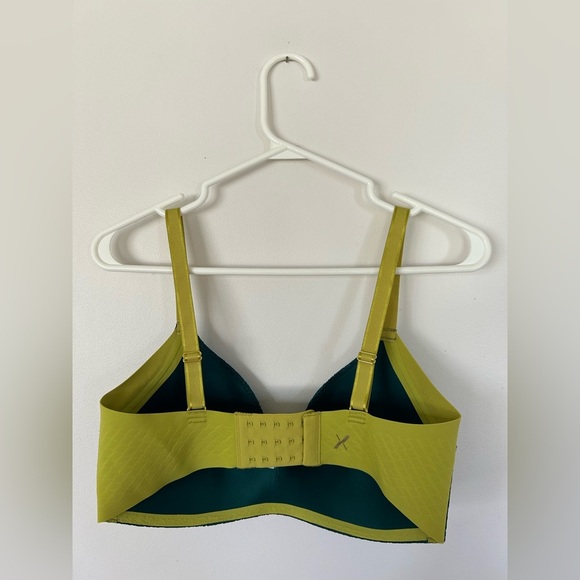 Knix Wingwoman Green Lace Wireless Bra Size 5 - Picture 5 of 8